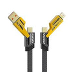 New Age 4-in-1 Fast Charging Cable – 65W & 27W PD Max